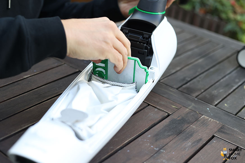 Reinigen bzw. austauschen des Filters beim VK7